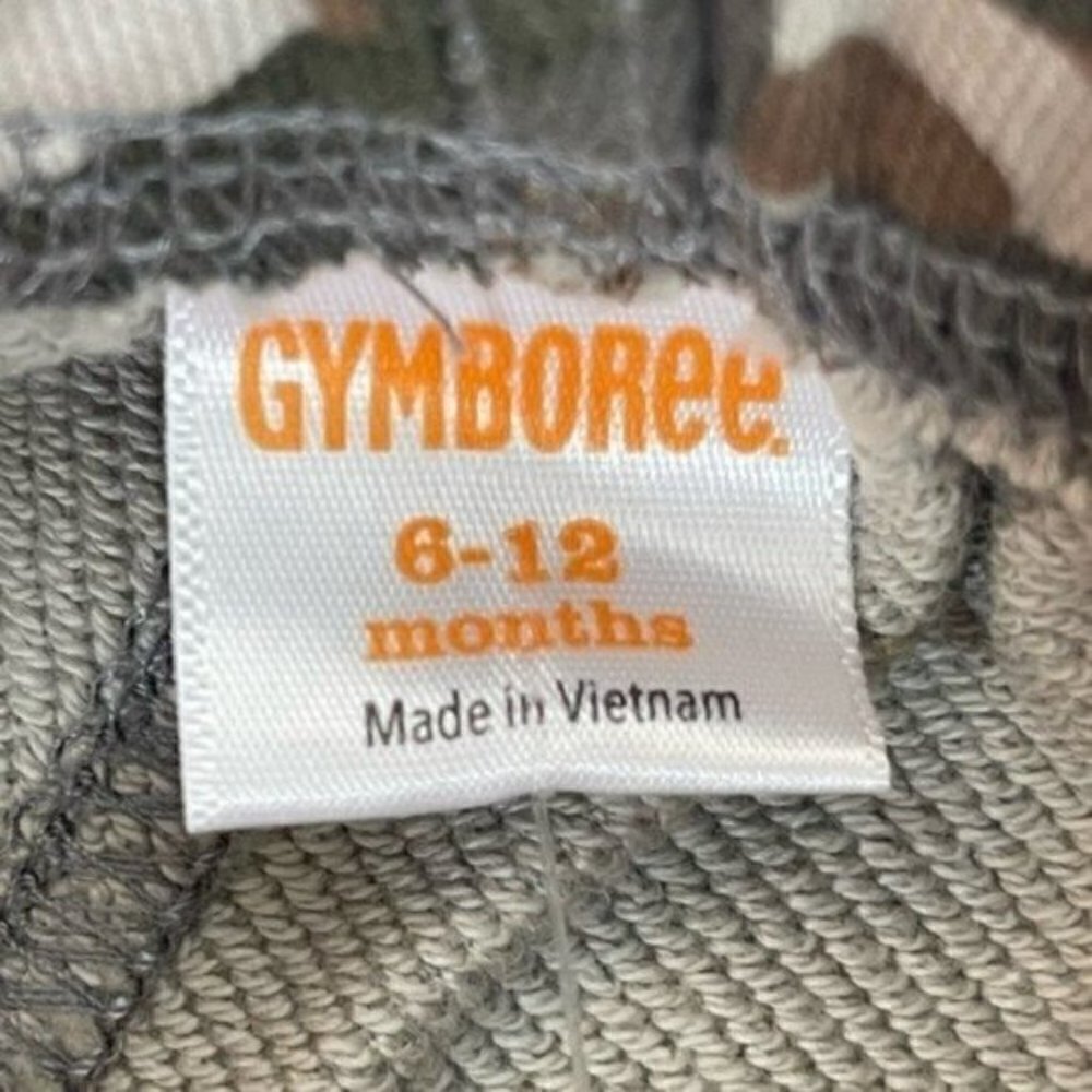 GYMBOREE Camo 6-12 months shorts drawstring elastic waistband pockets NWT - Picture 6 of 8